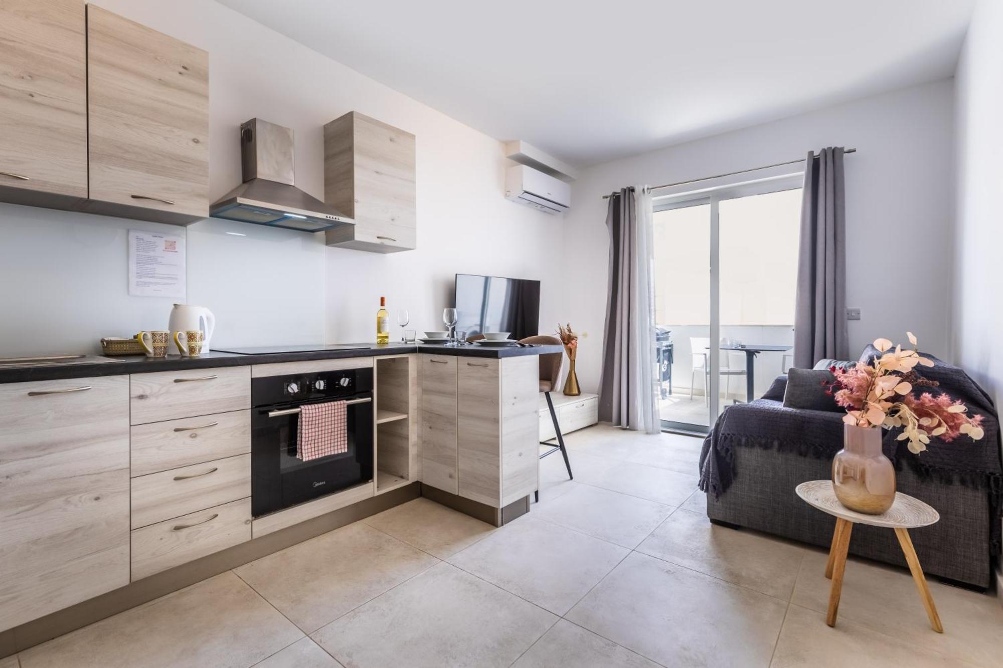 Kunsu'S Apartment 5 Min Walk From St Julians San Ġwann Eksteriør bilde